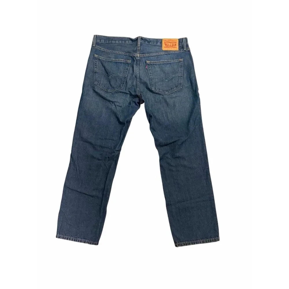 100% Cotton Men’s Levi’s 559 Jeans 36X30 Relaxed Straight Medium Wash